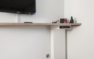 Einbauschrank TV Möbel geschlossen