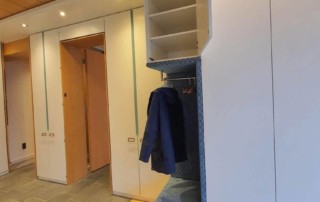 Einbauschrank als Garderobe