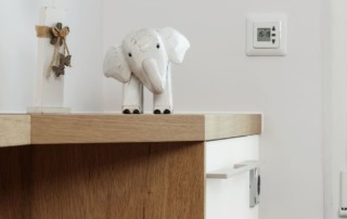 Einbauschrank in Ecke