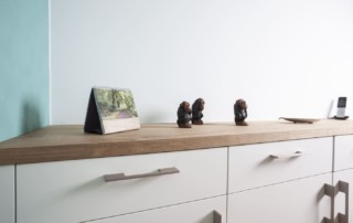 Sideboard mit Deko